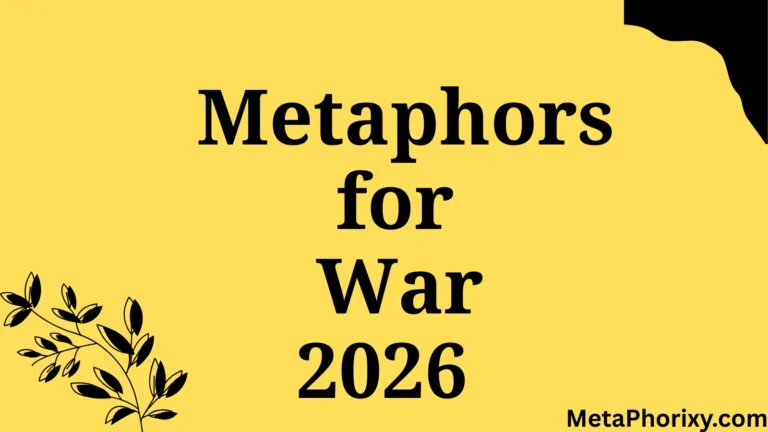 Metaphors for War