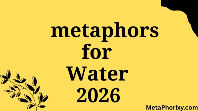 Metaphors for Water