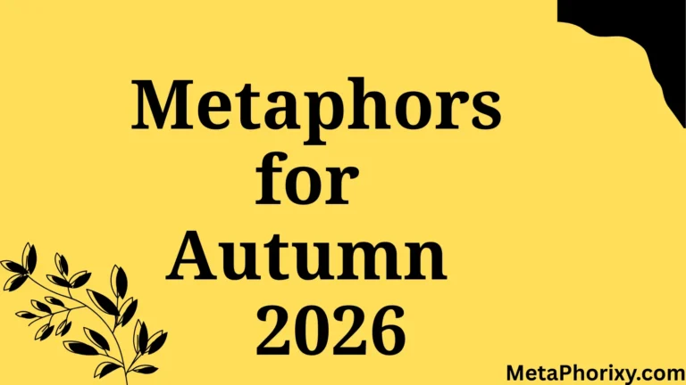 Metaphors for Autumn