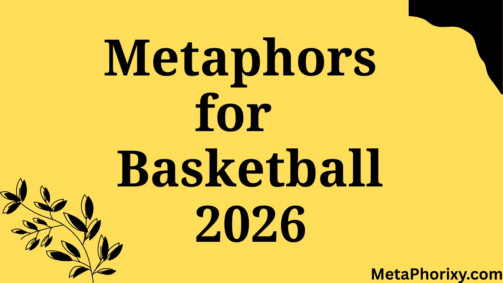 Metaphors for Basketball