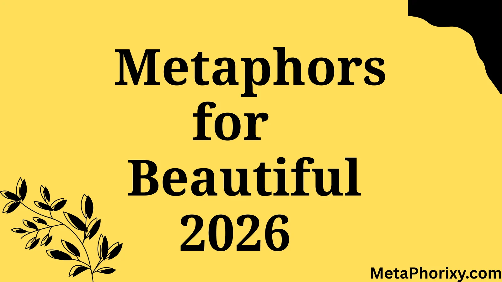 Metaphors for Beautiful