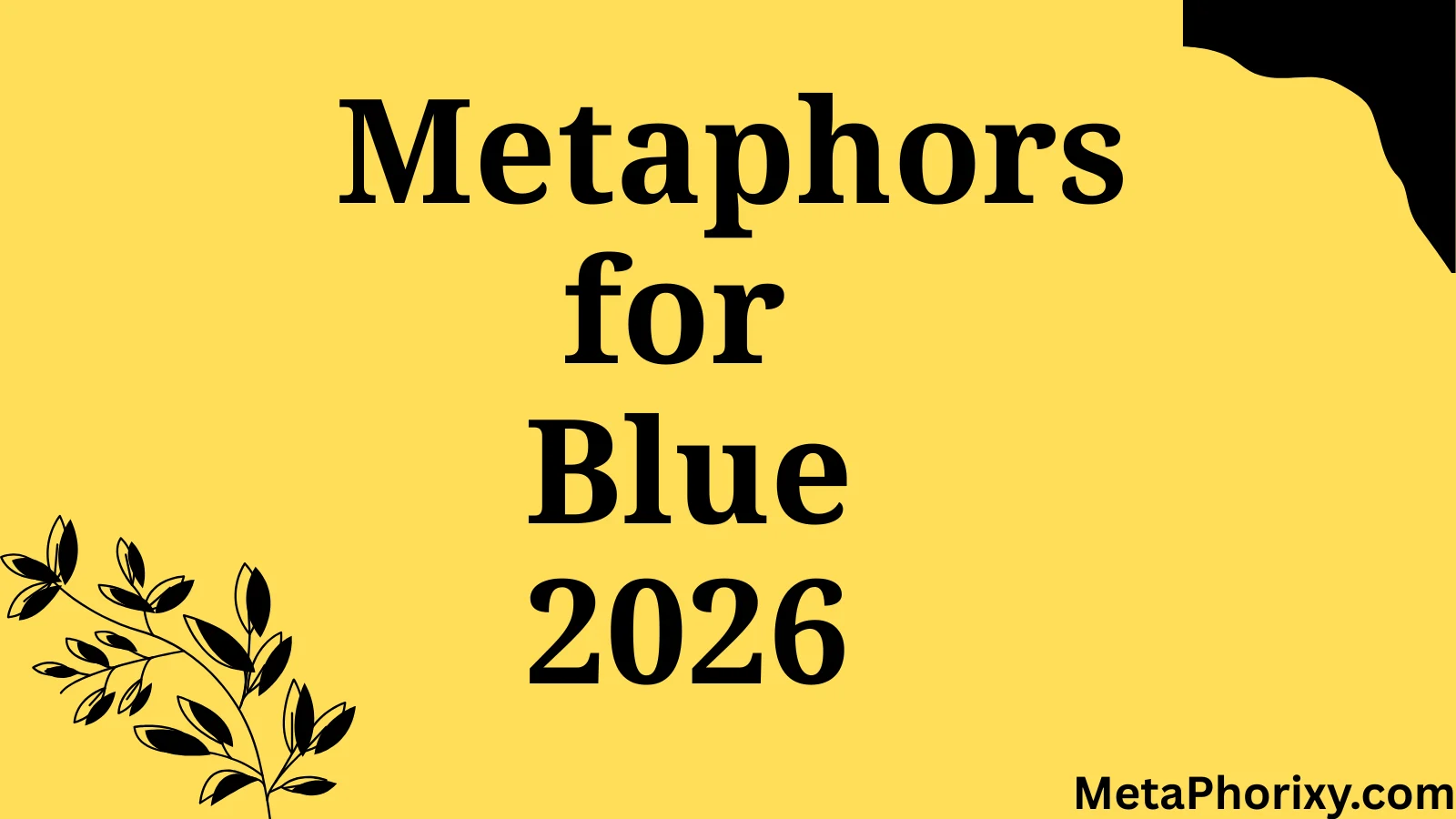 Metaphors for Blue