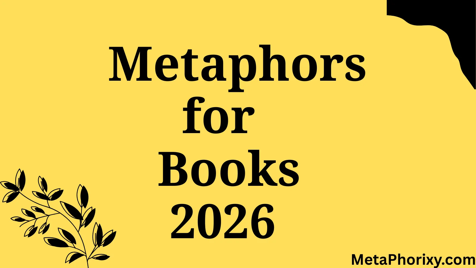 Metaphors for Books