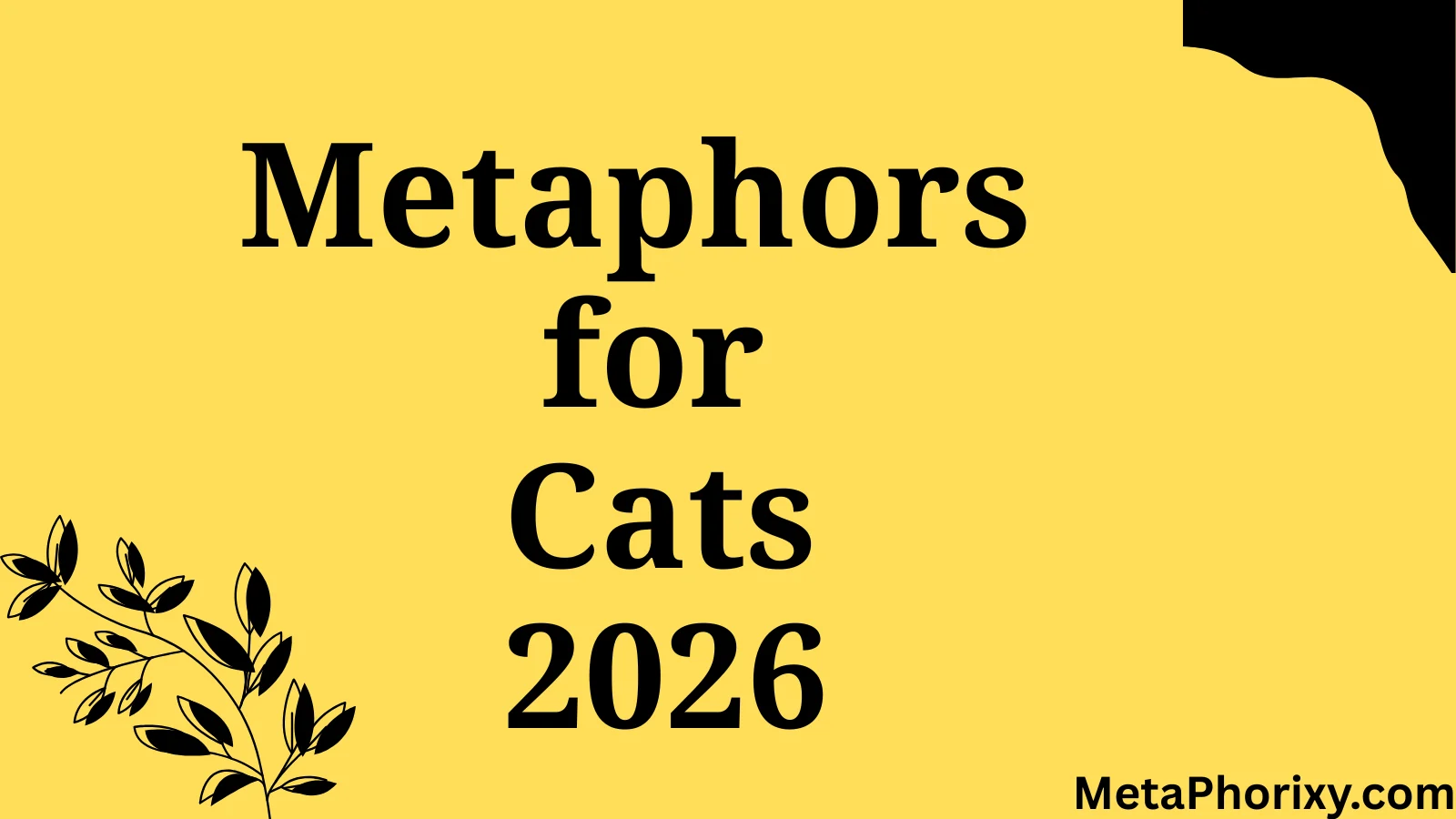 Metaphors for Cats