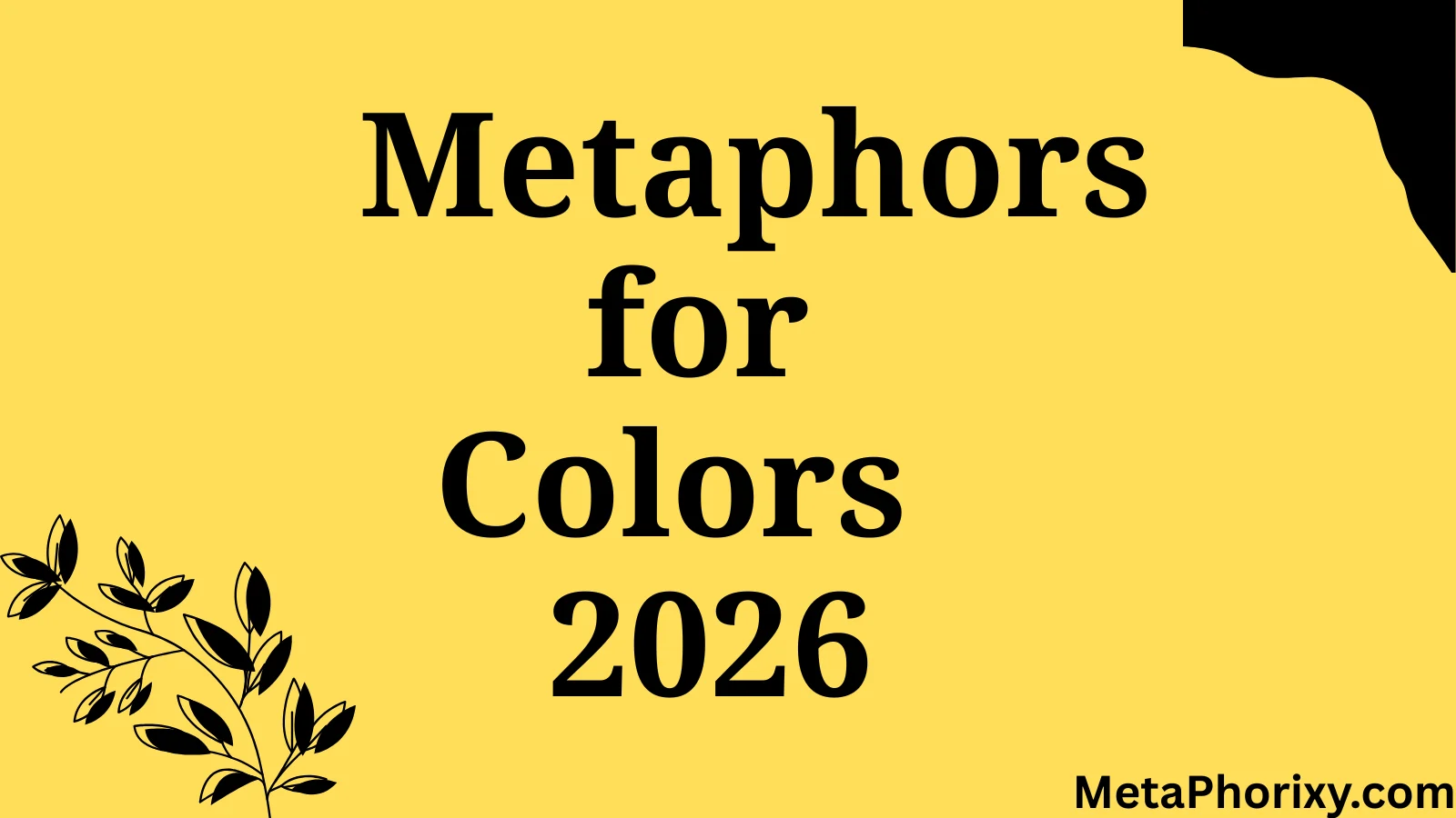 Metaphors for Colors