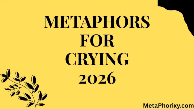 Metaphors for Crying