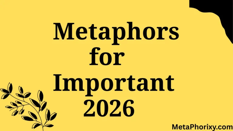Metaphors for Important