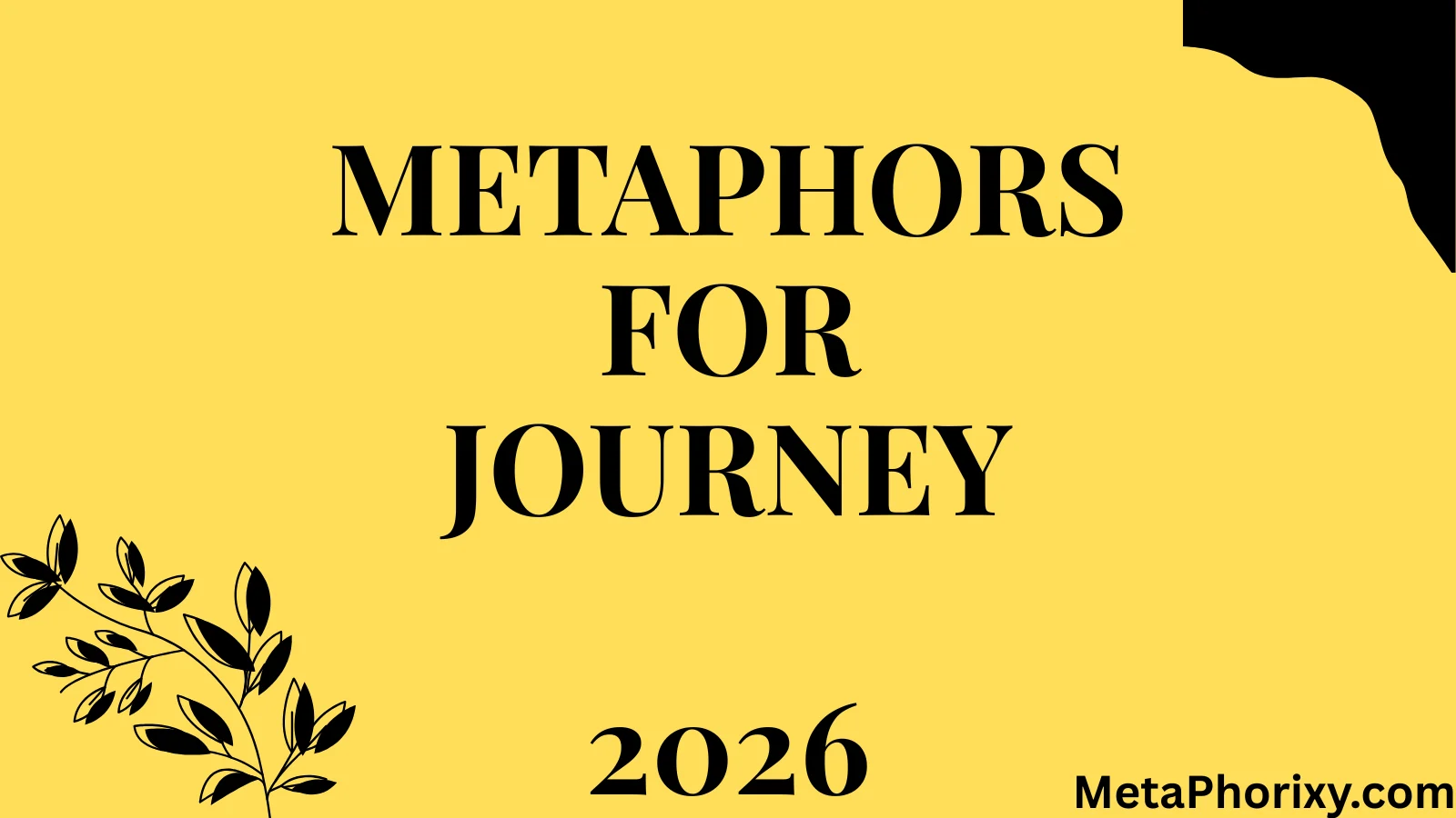 Metaphors for Journey