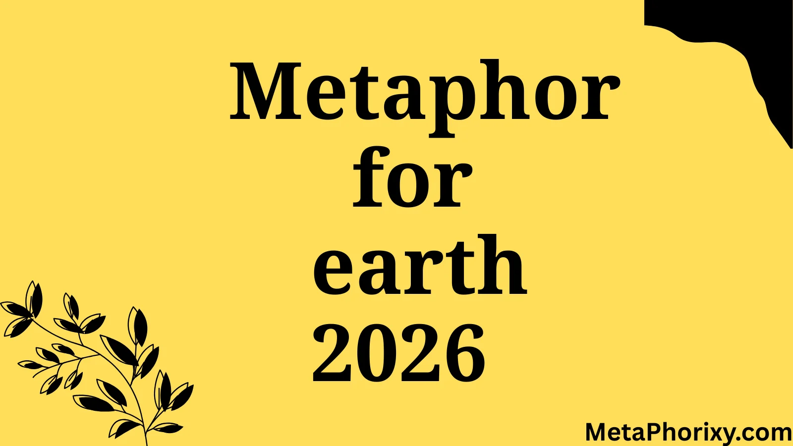 metaphor for earth