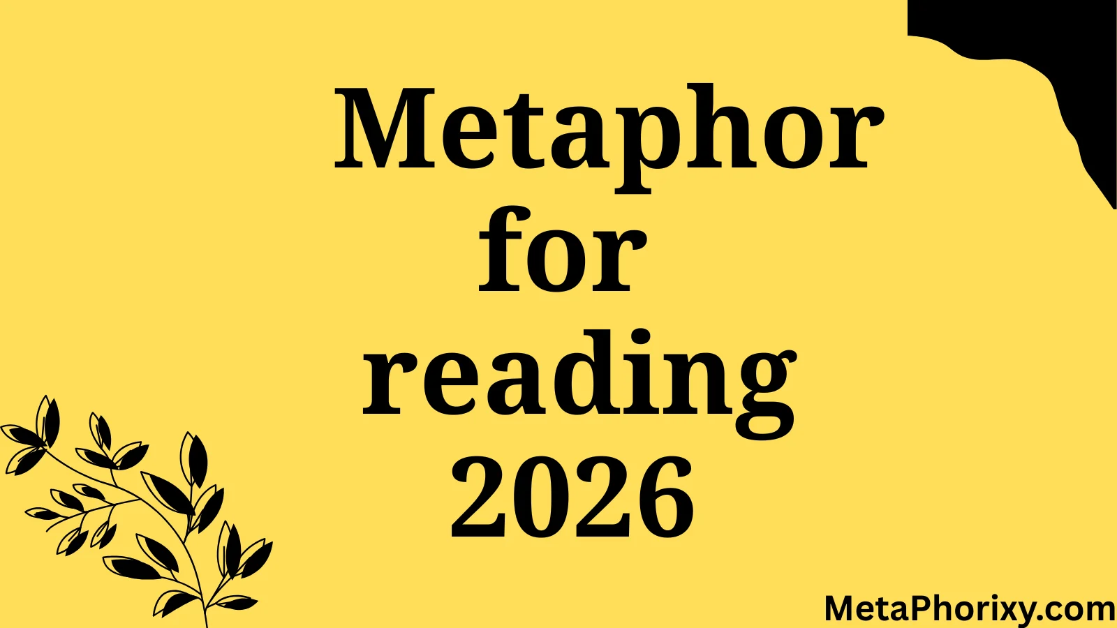 metaphor for reading