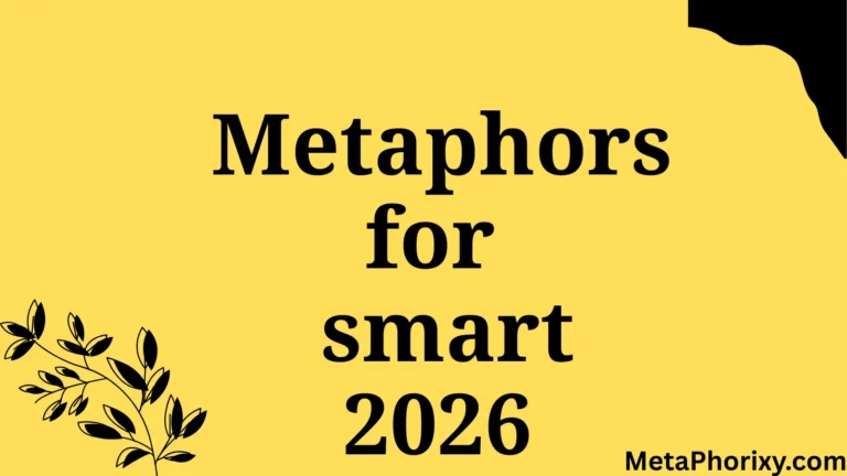 metaphor for smart