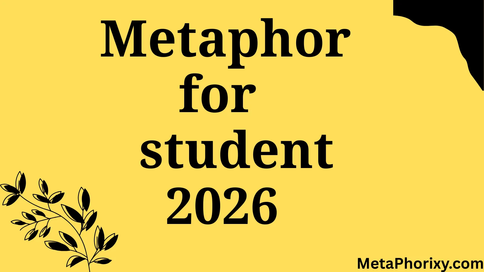 metaphor for students