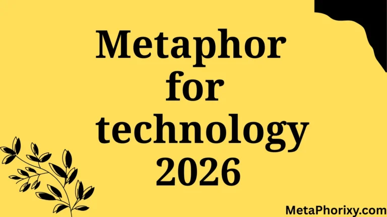 metaphor for technology