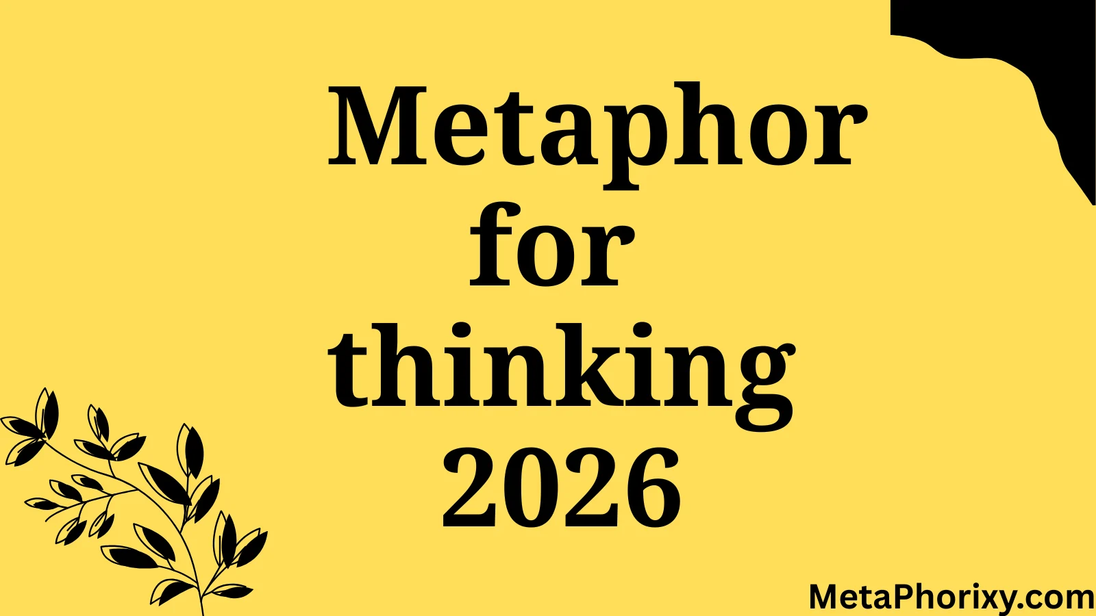 metaphor for thinking