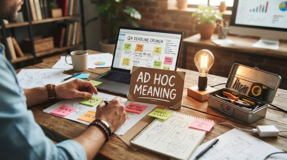 ad hoc meaning