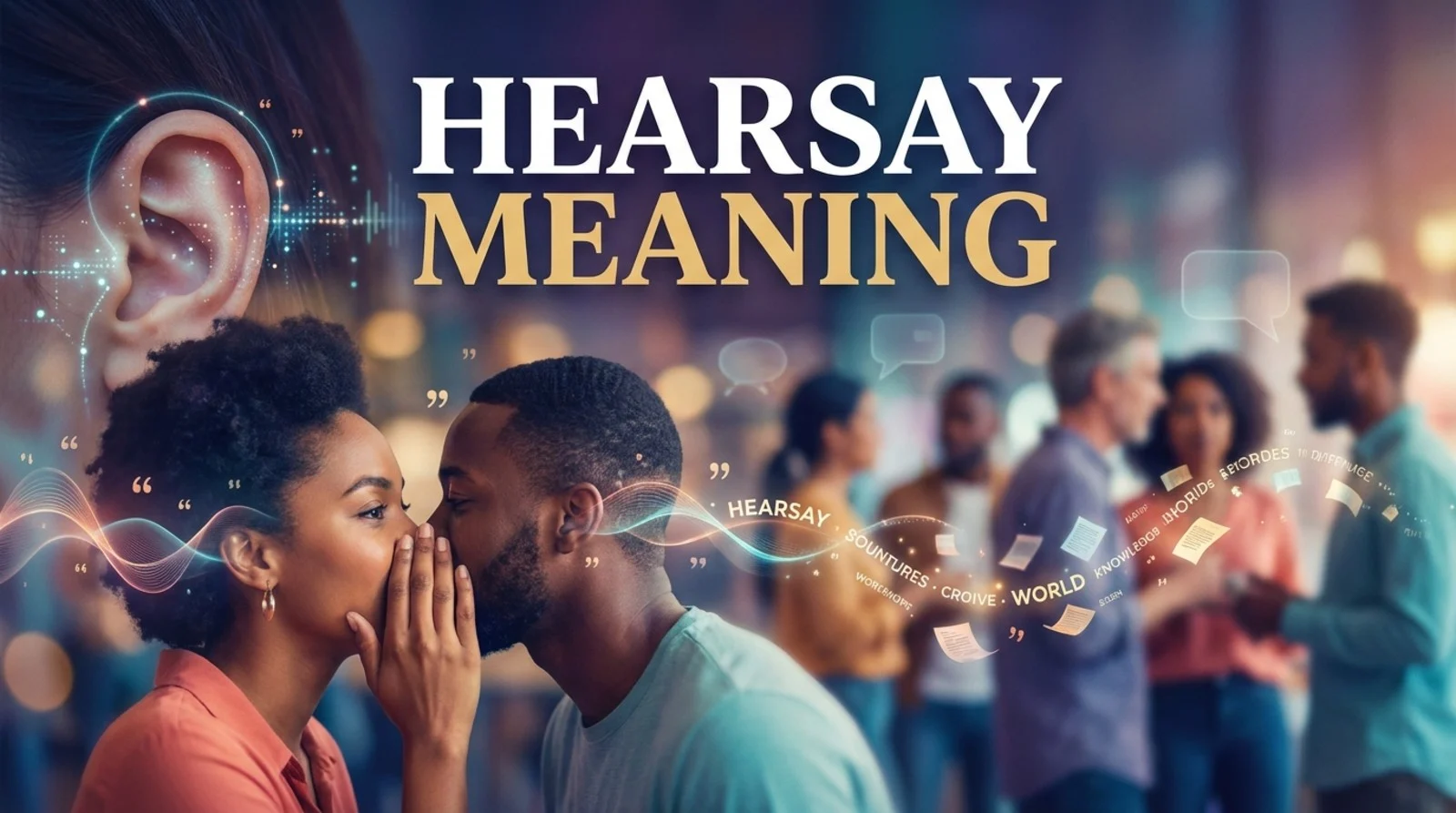 hearsay meaning